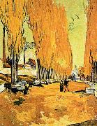 Vincent Van Gogh Les Alicamps USA oil painting artist